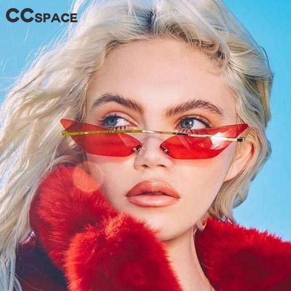 sunglasses 47606 small cat eye women 2021 fashion shades uv400 single beam rimless vintage brand glasses oculos, White;black
sunglasses 47606 small cat eye women 2021 fashion shades uv400 single beam rimless vintage brand glasses oculos, White;black