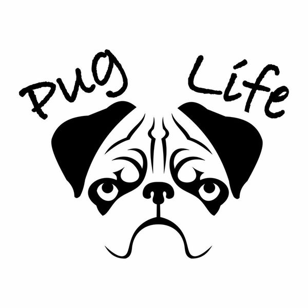 16*12.4cm pug life cut pug decal for cars trucks lap car stickers new style animal motorcycle vinyl decals
16*12.4cm pug life cut pug decal for cars trucks lap car stickers new style animal motorcycle vinyl decals