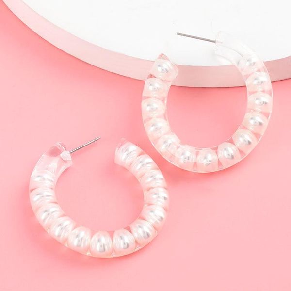 hoop & huggie korean acetate transparent acrylic earrings for women geometric c shape clear design 2021 summer party jewelry, Golden;silver
hoop & huggie korean acetate transparent acrylic earrings for women geometric c shape clear design 2021 summer party jewelry, Golden;silver