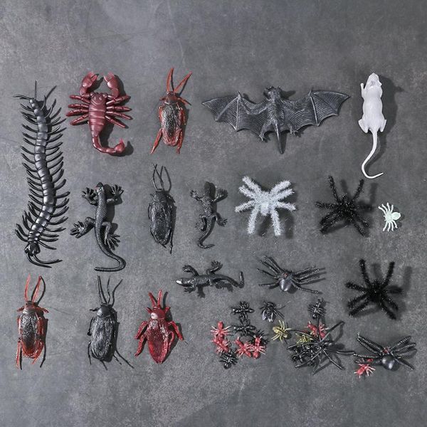 party masks halloween scary props simulation plastic bugs fake spiders scorpion flies bat for kids favor decoration novelty & gag toys
party masks halloween scary props simulation plastic bugs fake spiders scorpion flies bat for kids favor decoration novelty & gag toys