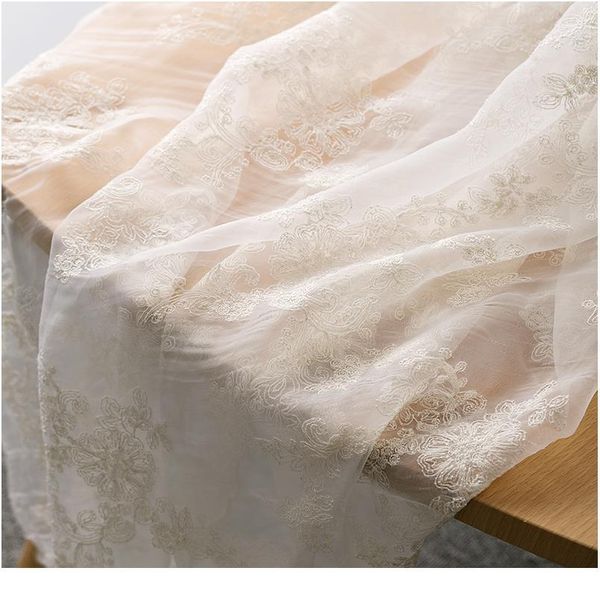 organza fabric 135cm width 1m/lot soft cotton embroidered beige lace fabric for wall table curtain sewing craft access sqcmcs
organza fabric 135cm width 1m/lot soft cotton embroidered beige lace fabric for wall table curtain sewing craft access sqcmcs