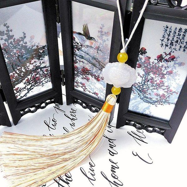 2pcs white jade decor tassels fring pendant diy jewelry garments crafts accessories key car bag hanging ring silk tassels trim h jllxop
2pcs white jade decor tassels fring pendant diy jewelry garments crafts accessories key car bag hanging ring silk tassels trim h jllxop