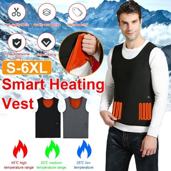 outdoor t-shirts s-6xl smart electric heating vest with winter inner fleece soft suitable for skiing1, Gray;blue
outdoor t-shirts s-6xl smart electric heating vest with winter inner fleece soft suitable for skiing1, Gray;blue