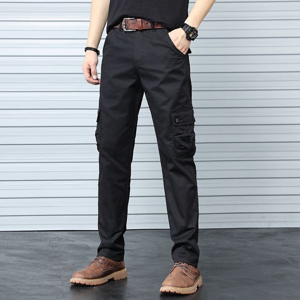 2021 new men lightweight thin cotton cargo long outdoor trousers mens fashion clothing khaki pants 685a, Black
2021 new men lightweight thin cotton cargo long outdoor trousers mens fashion clothing khaki pants 685a, Black