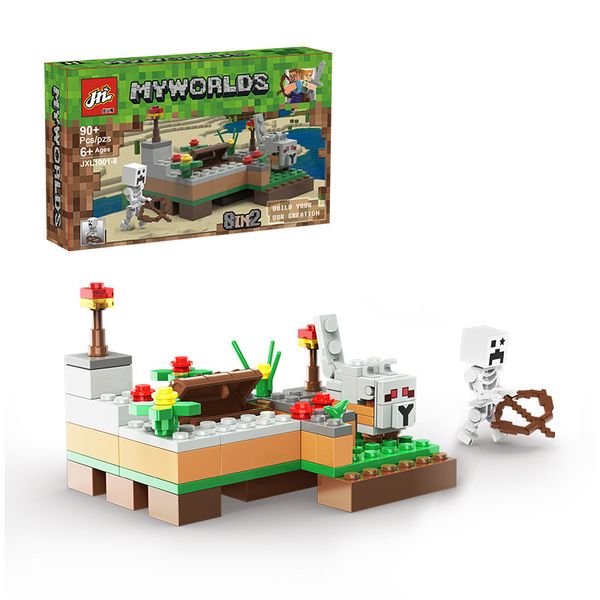 2021 my world building blocks compatible cave mountain village house bricks figures toys children christmas gift
2021 my world building blocks compatible cave mountain village house bricks figures toys children christmas gift