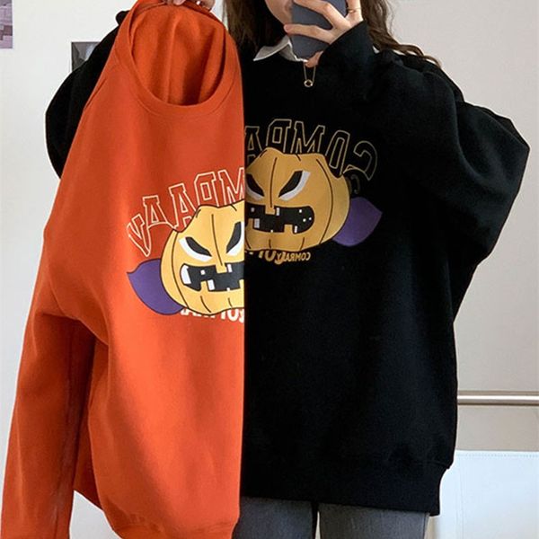 2021 New 2-colour autumn Korean style neck long sleeve shirts the cartoon thick sweatpants of women pullovers (x1666) Z1QS, Black
2021 New 2-colour autumn Korean style neck long sleeve shirts the cartoon thick sweatpants of women pullovers (x1666) Z1QS, Black