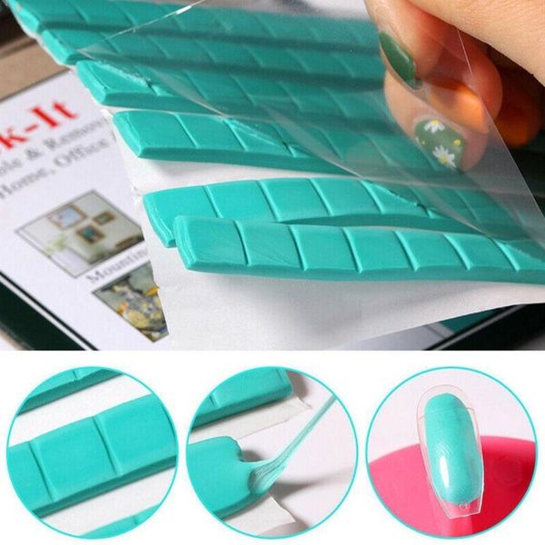 multi-purpose adhesive nail art plasticine sticky clay manicure nail holder multicolor practice fix fake polishing for gel y6r9, Silver
multi-purpose adhesive nail art plasticine sticky clay manicure nail holder multicolor practice fix fake polishing for gel y6r9, Silver