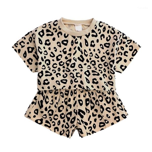 girls summer suit 2020 new small and medium-sized children short-sleeved shorts casual clothes baby foreign leopard two-piece su1, White
girls summer suit 2020 new small and medium-sized children short-sleeved shorts casual clothes baby foreign leopard two-piece su1, White