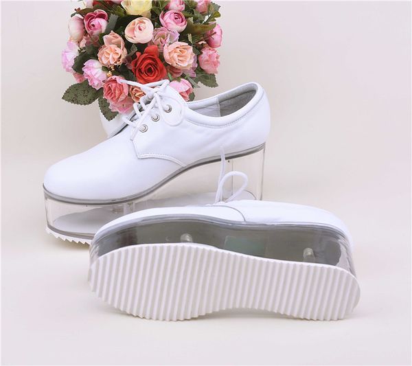 individual transparent flat platform shoes hollow clear heel cross tied black white casual shoes woman zapatos de mujer 201012
individual transparent flat platform shoes hollow clear heel cross tied black white casual shoes woman zapatos de mujer 201012