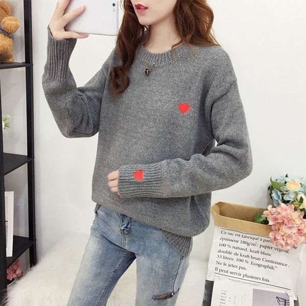 2021 new autumn knitted or crocheted heart pullovers of warm wool the neck female sweater wgig, White;black
2021 new autumn knitted or crocheted heart pullovers of warm wool the neck female sweater wgig, White;black
