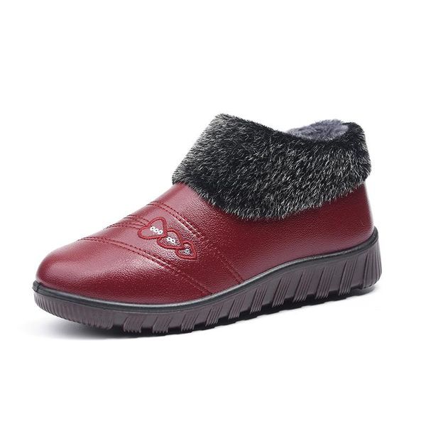 swyiv ankle boots women winter fur cotton padded 2020 new female snow boots slip on mother shoes warm winter shoe, Black
swyiv ankle boots women winter fur cotton padded 2020 new female snow boots slip on mother shoes warm winter shoe, Black
