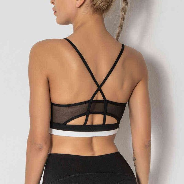 women's tanks camis style sports underwear running back cross slim yoga vt fitns bra, White
women's tanks camis style sports underwear running back cross slim yoga vt fitns bra, White