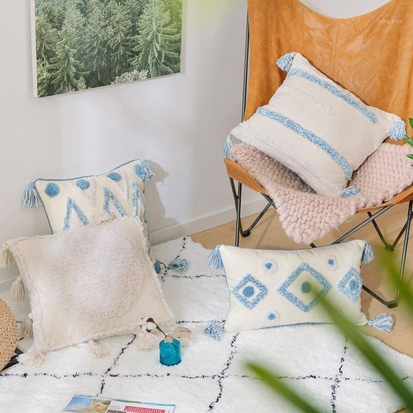 nordic morocco geometric tassel cushion cover handmade cotton embroidery tufted pillow case decor throw pillow cover 45*45 30*501
nordic morocco geometric tassel cushion cover handmade cotton embroidery tufted pillow case decor throw pillow cover 45*45 30*501