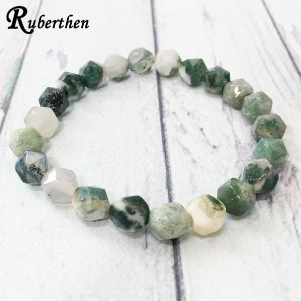 ruberthen natural tree agates diamon d cut bracelet new arrival design women`s energy bracelet emotionally soothing jewelry, Black
ruberthen natural tree agates diamon d cut bracelet new arrival design women`s energy bracelet emotionally soothing jewelry, Black