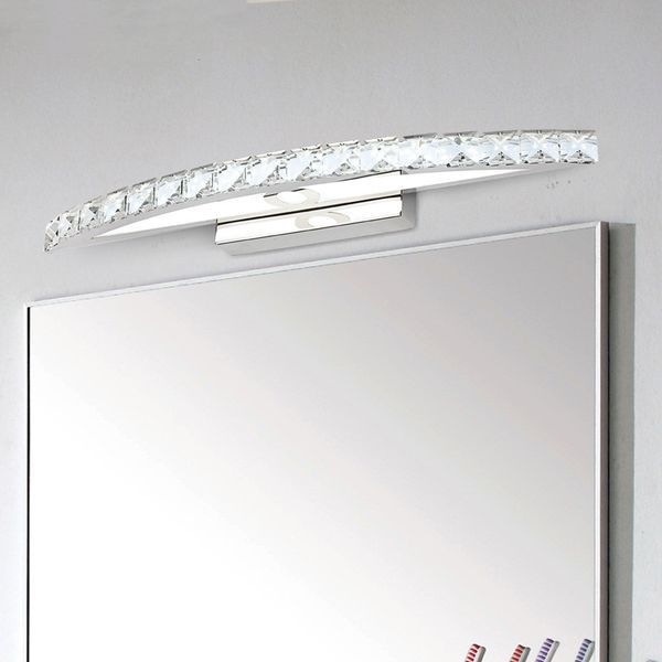 y-lan 2021 modern simple crystal mirror headlamp led bathroom lamp moisture proof stainless steel arc dressing room wall lamps
y-lan 2021 modern simple crystal mirror headlamp led bathroom lamp moisture proof stainless steel arc dressing room wall lamps