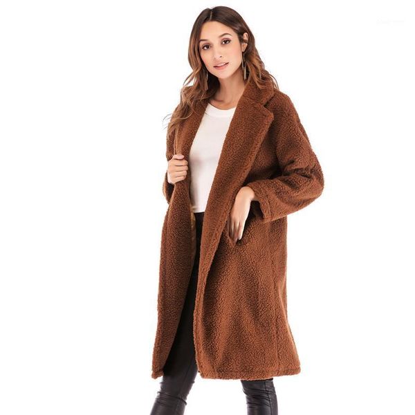 savabien 2020 lapel long faux fur coat parka women winter warm fleece elegant fake fur jacket casual office vintage overcoat1, Black
savabien 2020 lapel long faux fur coat parka women winter warm fleece elegant fake fur jacket casual office vintage overcoat1, Black