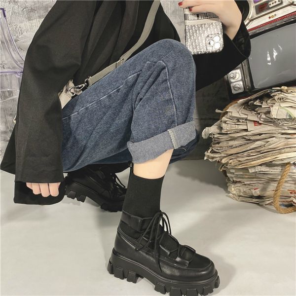 2020 genuine leather thick soles raised wool boots women's size shoes 41-44 tide gxfn, Black
2020 genuine leather thick soles raised wool boots women's size shoes 41-44 tide gxfn, Black