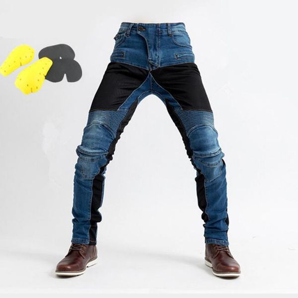 2021 calas equitao da motocicleta moto pantalon de proteo motocross corrida jeans denim com joelho almofadas quadril tloq, Blue
2021 calas equitao da motocicleta moto pantalon de proteo motocross corrida jeans denim com joelho almofadas quadril tloq, Blue