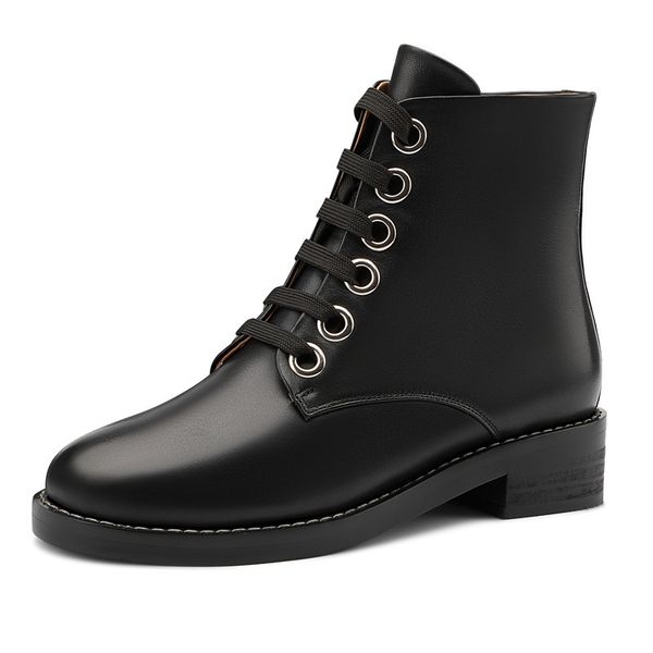 2021 new 100% genuine leather woman heels ankle black foot digit female boots big 34-43 wtm0
2021 new 100% genuine leather woman heels ankle black foot digit female boots big 34-43 wtm0
