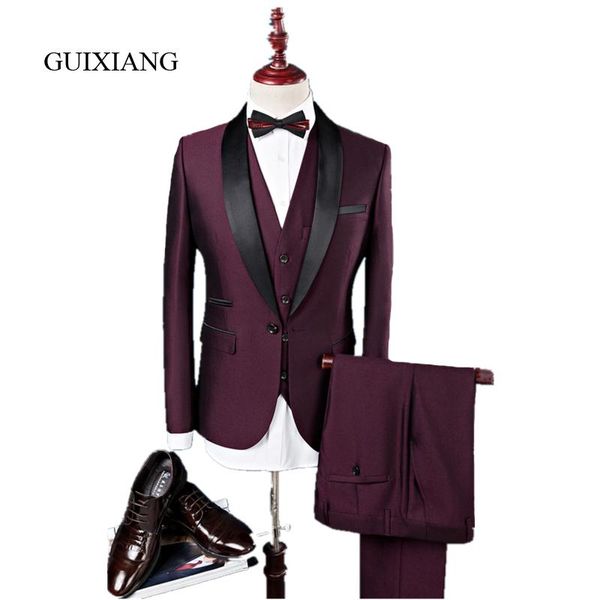 2020 new seasons style men fashion solid suits fashion business casual single button wedding suits (jacket, vest and pants, White;black
2020 new seasons style men fashion solid suits fashion business casual single button wedding suits (jacket, vest and pants, White;black