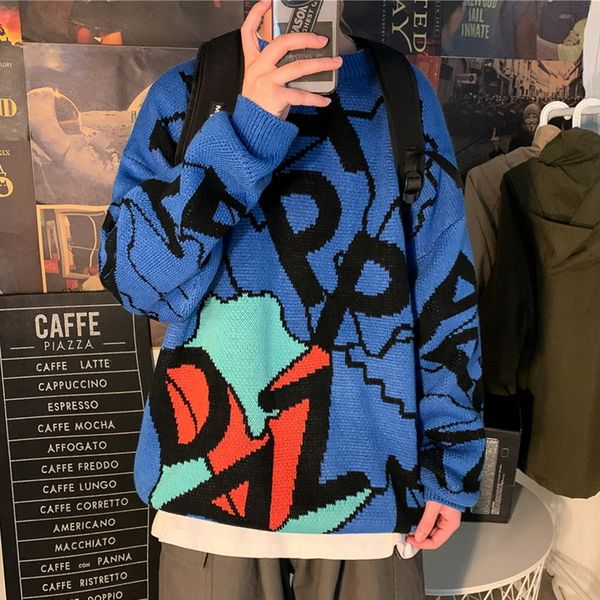2021 new fashion o-neck sweater men's hip hop print streetwear pull oversized -5xl long sleeves pullover for autumn spring winter 1yrd, White;black
2021 new fashion o-neck sweater men's hip hop print streetwear pull oversized -5xl long sleeves pullover for autumn spring winter 1yrd, White;black