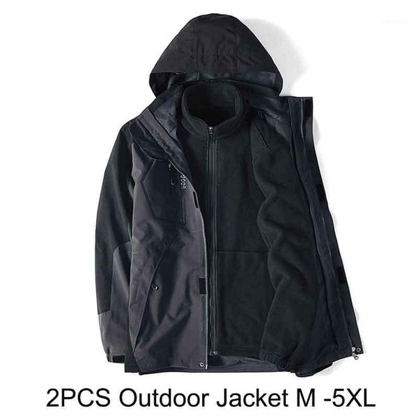 outdoor jackets&hoodies men women winter windbreaker 2pcs coat fleece insides hiking jackets fishing skiing cycling water-resistant chaqueta, Blue;black
outdoor jackets&hoodies men women winter windbreaker 2pcs coat fleece insides hiking jackets fishing skiing cycling water-resistant chaqueta, Blue;black