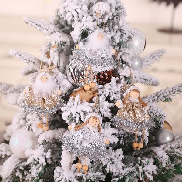 1# 1pc exquisite angel ornaments gift toy doll christmas tree pendant navidad xmas 2020 new year 2021
1# 1pc exquisite angel ornaments gift toy doll christmas tree pendant navidad xmas 2020 new year 2021