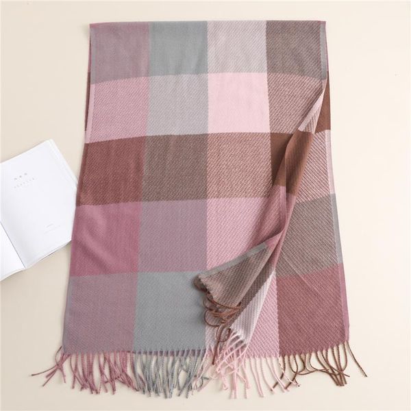 luxury plaid scarf winter warm cashmere women long pashmina foulard female scarves tassel shawl wraps 2020 design wmtqnp bdesybag, Blue;gray
luxury plaid scarf winter warm cashmere women long pashmina foulard female scarves tassel shawl wraps 2020 design wmtqnp bdesybag, Blue;gray