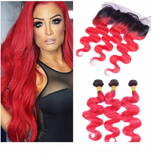 peruvian red ombre human hair 3bundles deals with lace frontal dark root 1b red ombre 13x4 lace frontal closure with virgin hair weaves, Black
peruvian red ombre human hair 3bundles deals with lace frontal dark root 1b red ombre 13x4 lace frontal closure with virgin hair weaves, Black