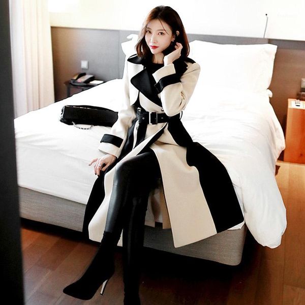 hepburn woolen coat girl 2020 autumn winter fashion england style design patchwork double breasted overcoat long woolen coat1, Black
hepburn woolen coat girl 2020 autumn winter fashion england style design patchwork double breasted overcoat long woolen coat1, Black