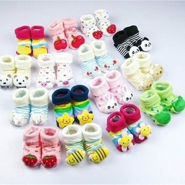 new arrived thick baby socks cotton girls boys 0-18month newborn lovely non slip shoes sock 6pair/lot wholesales y201009, Pink;yellow
new arrived thick baby socks cotton girls boys 0-18month newborn lovely non slip shoes sock 6pair/lot wholesales y201009, Pink;yellow