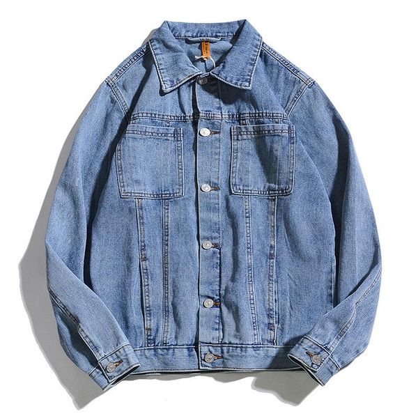 hoho 2020 men trend handsome slim fit denim jacket teenager locomotive workwear denim jacket, Black;brown
hoho 2020 men trend handsome slim fit denim jacket teenager locomotive workwear denim jacket, Black;brown