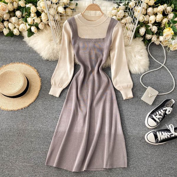2021 new singiny knitted-out two-piece female design puff neck the line dressed up winter to-line dress 9n1r, Black;gray
2021 new singiny knitted-out two-piece female design puff neck the line dressed up winter to-line dress 9n1r, Black;gray