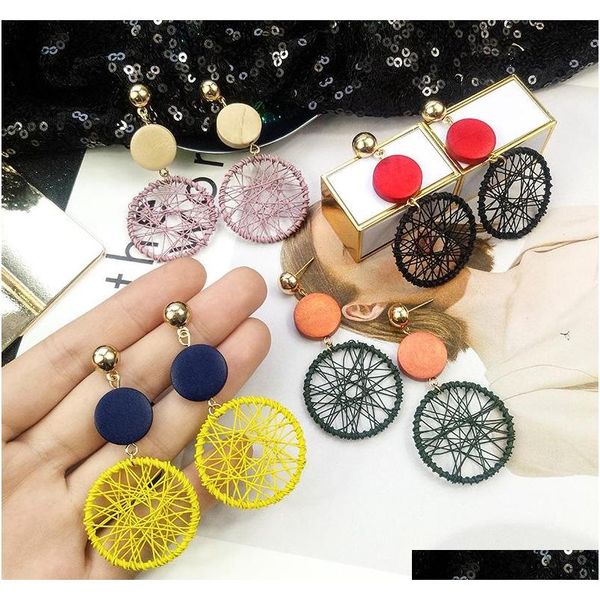 2019 fashion simple big round dangle earrings for women korean style hollow mesh dangle drop earring sqcvfa new_dhbest, Silver
2019 fashion simple big round dangle earrings for women korean style hollow mesh dangle drop earring sqcvfa new_dhbest, Silver