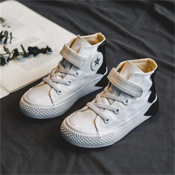 new children's high-sport boys girls fashion sneakers white casual shoes y201028, Black;red
new children's high-sport boys girls fashion sneakers white casual shoes y201028, Black;red