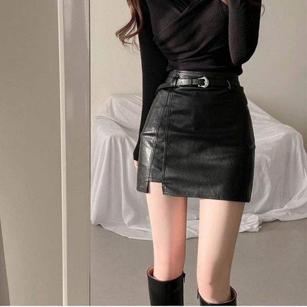 skirts 2021 autumn and winter irregular high waist thin a-line bag hip pu slit skirt, Black
skirts 2021 autumn and winter irregular high waist thin a-line bag hip pu slit skirt, Black