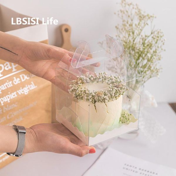lbsisi life 10pcs 3/4/5 inch transparent handle boxes cake decoration baby show birthday package supplies snack1
lbsisi life 10pcs 3/4/5 inch transparent handle boxes cake decoration baby show birthday package supplies snack1