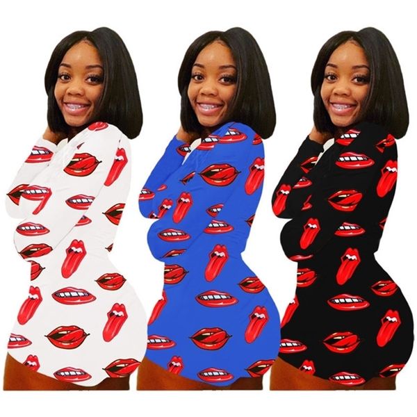 women jumpsuit lips printing long sleeve rompers shorts valentines day onesies deep v-neck skinny one piece pants bodysuit h12106, White
women jumpsuit lips printing long sleeve rompers shorts valentines day onesies deep v-neck skinny one piece pants bodysuit h12106, White