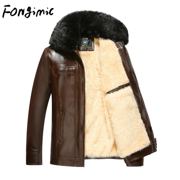 men winter leather jacket manufacturers direct sales mid-aged pu warm fleece lapel plus plush leather warmth pu leather jacket lj201013, Black;brown
men winter leather jacket manufacturers direct sales mid-aged pu warm fleece lapel plus plush leather warmth pu leather jacket lj201013, Black;brown
