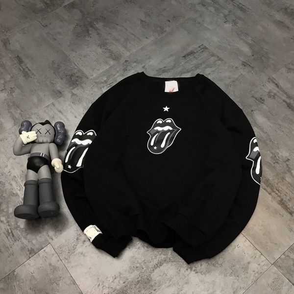 dvggk 7697 big new style men sweater sweaterand women hand painted graffiti autumn tongue hop hip sweater classic round neck loose vish4, Black
dvggk 7697 big new style men sweater sweaterand women hand painted graffiti autumn tongue hop hip sweater classic round neck loose vish4, Black