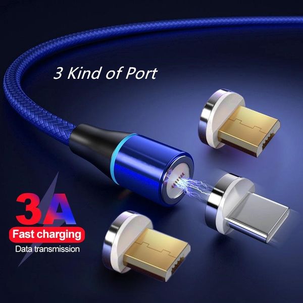magnetic cable micro usb type c phone cables 3a fast charging cables for samsung s10/s9 huawei android smartphones
magnetic cable micro usb type c phone cables 3a fast charging cables for samsung s10/s9 huawei android smartphones