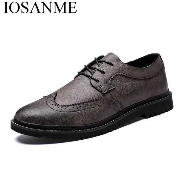 dress shoes classical men leather brogue oxfords italian luxury elegant male business footwear eurpean work office moccasins homme formal, Black
dress shoes classical men leather brogue oxfords italian luxury elegant male business footwear eurpean work office moccasins homme formal, Black