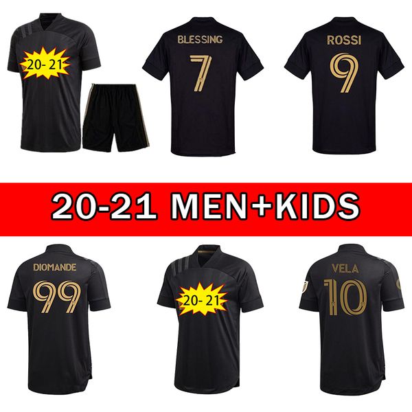 2021 quality mls lafc home soccer jersey + kids kit #10 vela rossi#9 los angeles fc soccer shirts 2020 men football uniform shirts, Black;yellow
2021 quality mls lafc home soccer jersey + kids kit #10 vela rossi#9 los angeles fc soccer shirts 2020 men football uniform shirts, Black;yellow