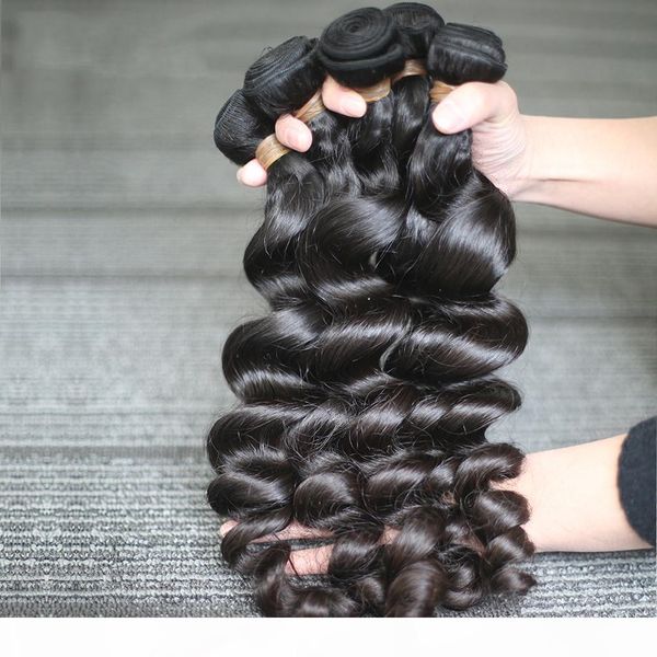 products peruvian loose wave hair extension 7a unprocessed natural color malaysian hair double weft human hair extensions #1b, Black
products peruvian loose wave hair extension 7a unprocessed natural color malaysian hair double weft human hair extensions #1b, Black