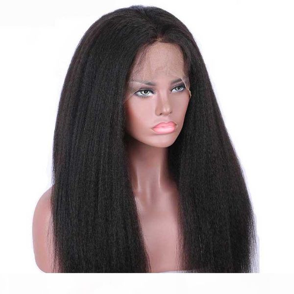 dilys kinky straight human hair wig brazilian indian remy hair 360 lace frontal human hair wigs natural color 8-24 inch, Black;brown
dilys kinky straight human hair wig brazilian indian remy hair 360 lace frontal human hair wigs natural color 8-24 inch, Black;brown