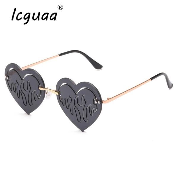 sunglasses vintage hollow unique lover heart shape women punk rimless ocean lens eyewear men sun glasses frameless shades, White;black
sunglasses vintage hollow unique lover heart shape women punk rimless ocean lens eyewear men sun glasses frameless shades, White;black