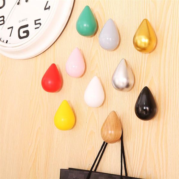 hooks & rails 50pcs/lot wall hanger wood chic water drop bathroom door coat hat single hook holde organizer
hooks & rails 50pcs/lot wall hanger wood chic water drop bathroom door coat hat single hook holde organizer