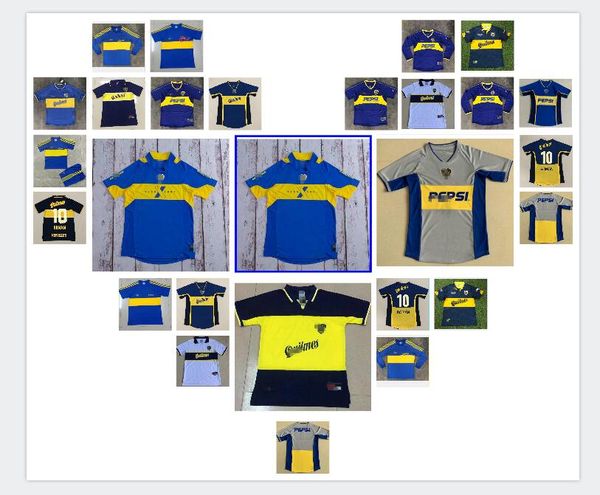 retro 1981 1995 1996 1997 1998 1999 2000 2001 2002 2003 2005 boca juniors soccer jerseys roman maradona vintage classic 97 99 football shirt, Black;yellow
retro 1981 1995 1996 1997 1998 1999 2000 2001 2002 2003 2005 boca juniors soccer jerseys roman maradona vintage classic 97 99 football shirt, Black;yellow
