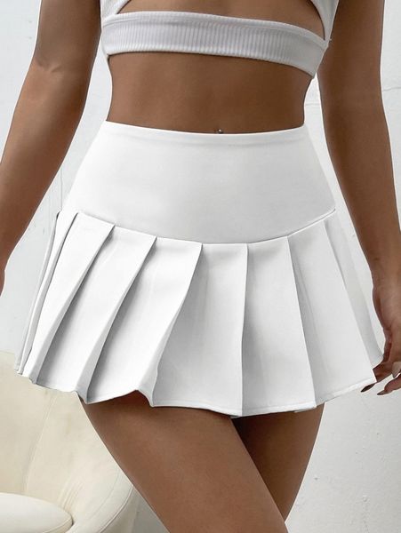 button side mini pleated skirt a7p2#, Black 
button side mini pleated skirt a7p2#, Black