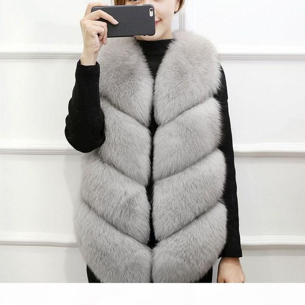 2019 women's fur & faux fur women winter autumn faux fur vest v-neck thick body warmer female sleeveless jacket, Black
2019 women's fur & faux fur women winter autumn faux fur vest v-neck thick body warmer female sleeveless jacket, Black